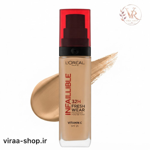 کرم پودر لورال L’Oréal اصل فرانسه مدل اینفالیبل سری فرش ویر