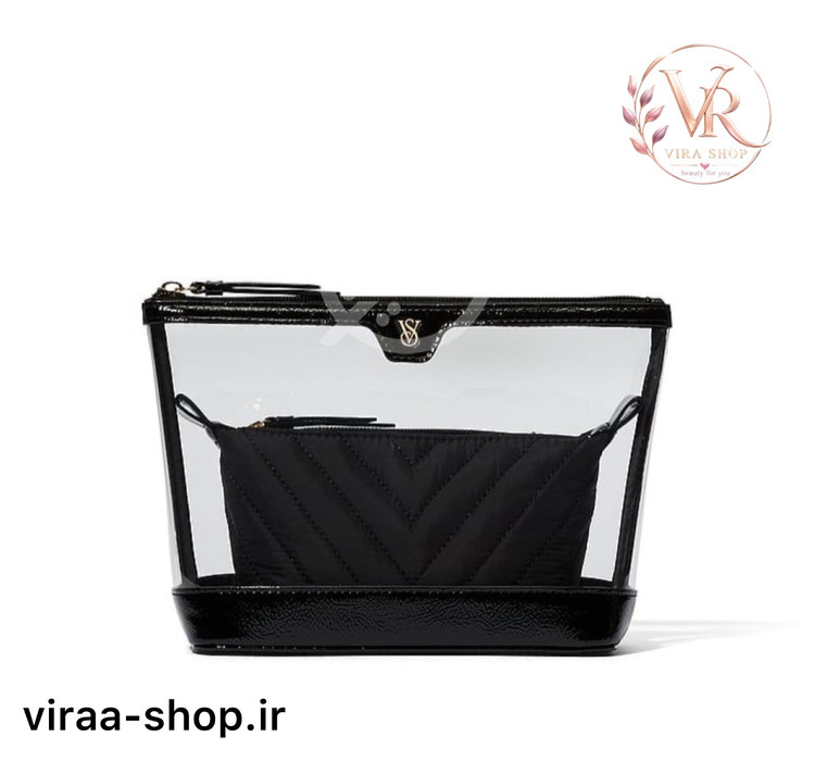 کیف آرایشی دو تکه ویکتوریا سکرت مشکی