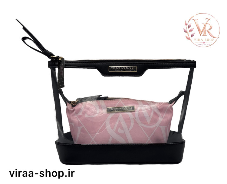 کیف آرایشی دو تکه ویکتوریا سکرت طرح VS