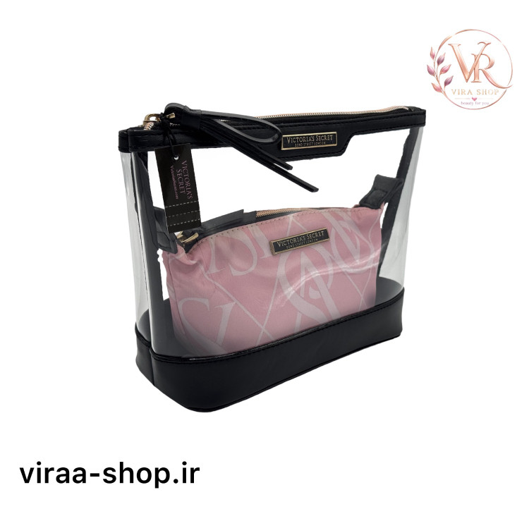 کیف آرایشی دو تکه ویکتوریا سکرت طرح VS