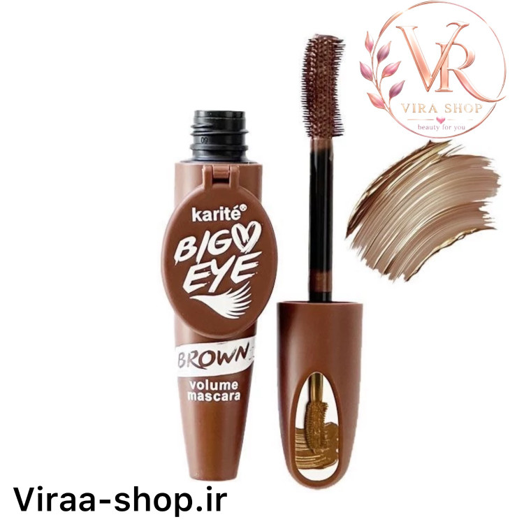 ریمل قهوه ای کاریته آینه دار